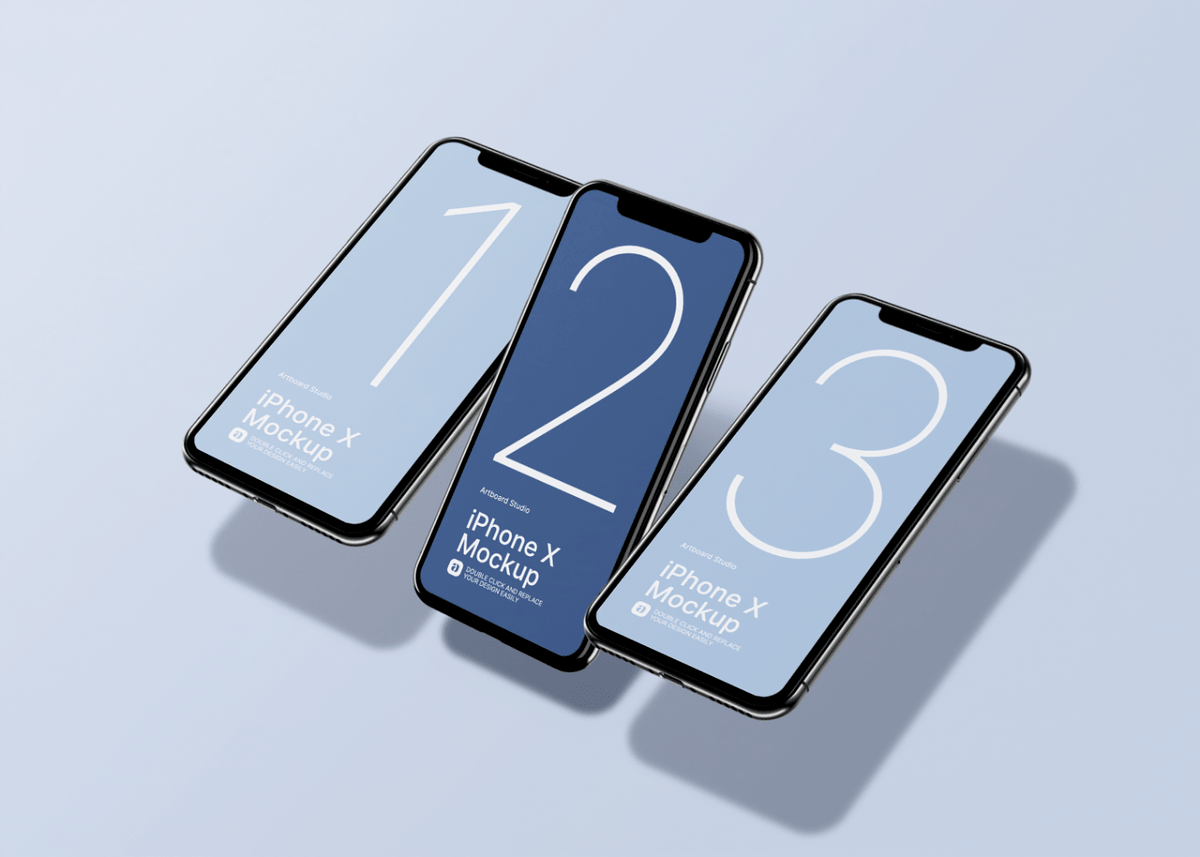 Discover 9 iphone video mockup designs on dribbble. Floating Iphone X Mockup Template