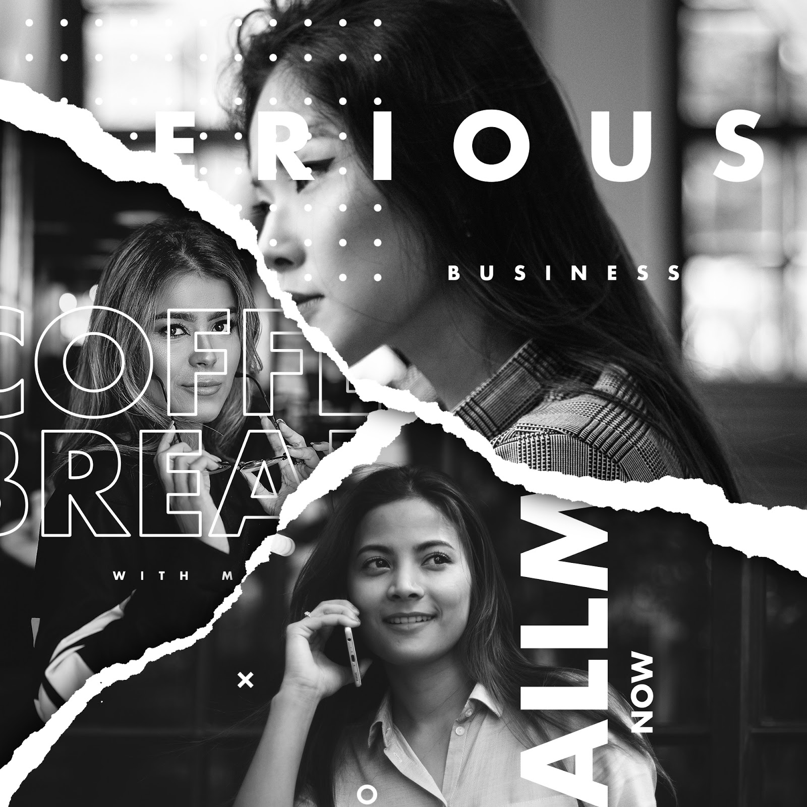 The top free photoshop files from the web. Free Download Torn Paper Collage Template For Social Media Post Psd File