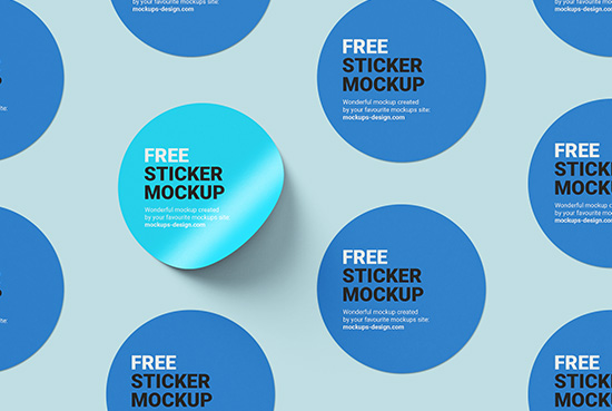 41+ Download Free Mockup Sticker&nbsp;Psd