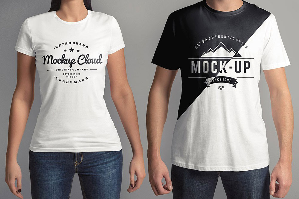 31+ Download White T Shirt Mockup Front And Back Psd Free