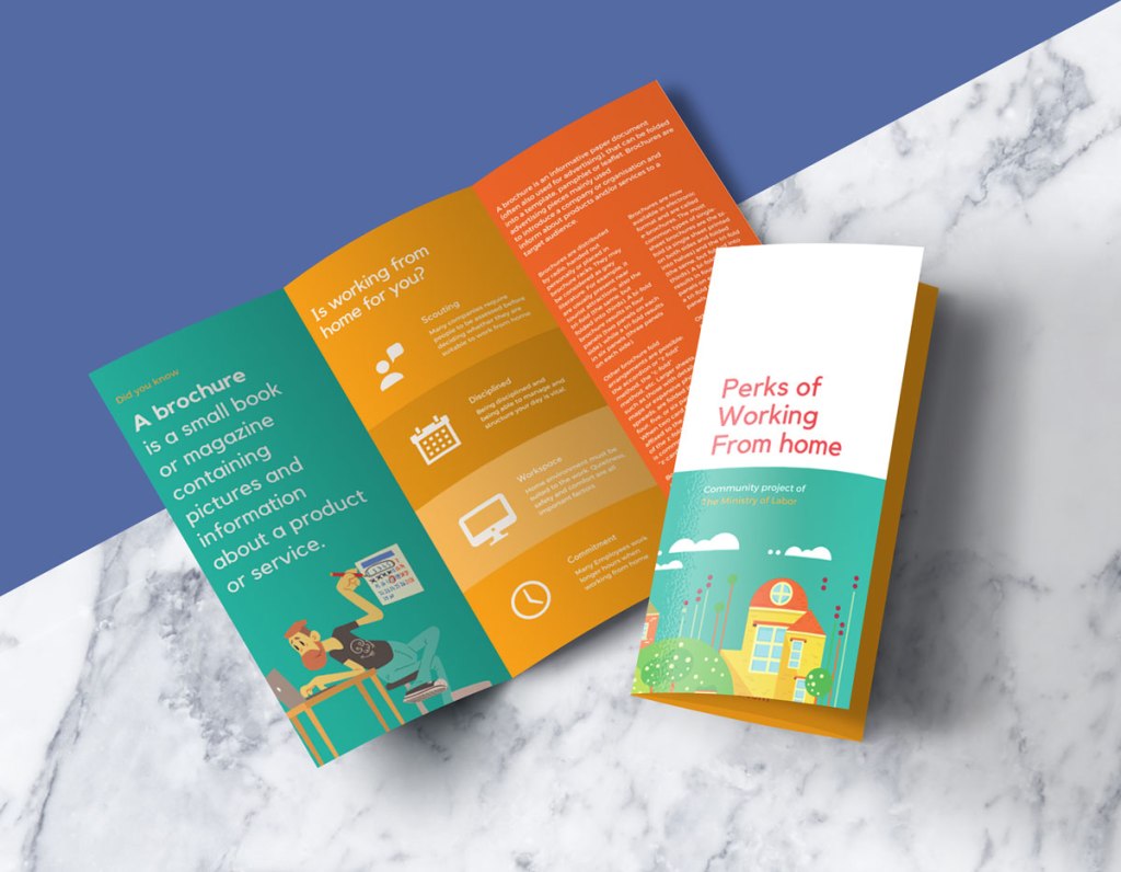 22+ Download Tri Fold Leaflet Mockup Free&nbsp;Psd