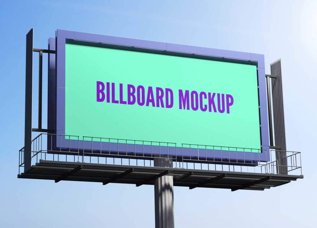 22+ Download Billboard Mockup Free&nbsp;Psd