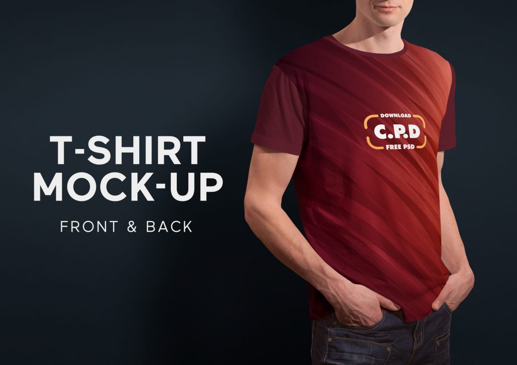 30+ Download White T Shirt Mockup Front And Back Psd&nbsp;Free