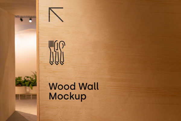 44+ Download Restaurant Wall Mockup&nbsp;Psd