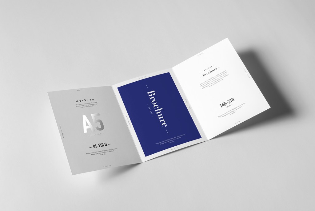20+ Download A5 Brochure Mockup&nbsp;Psd