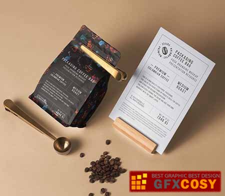 50+ Download Coffee Packaging Mockup Free&nbsp;Psd