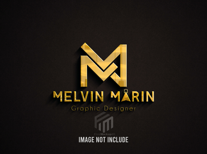 36+ Download Gold Logo Mockup&nbsp;Psd