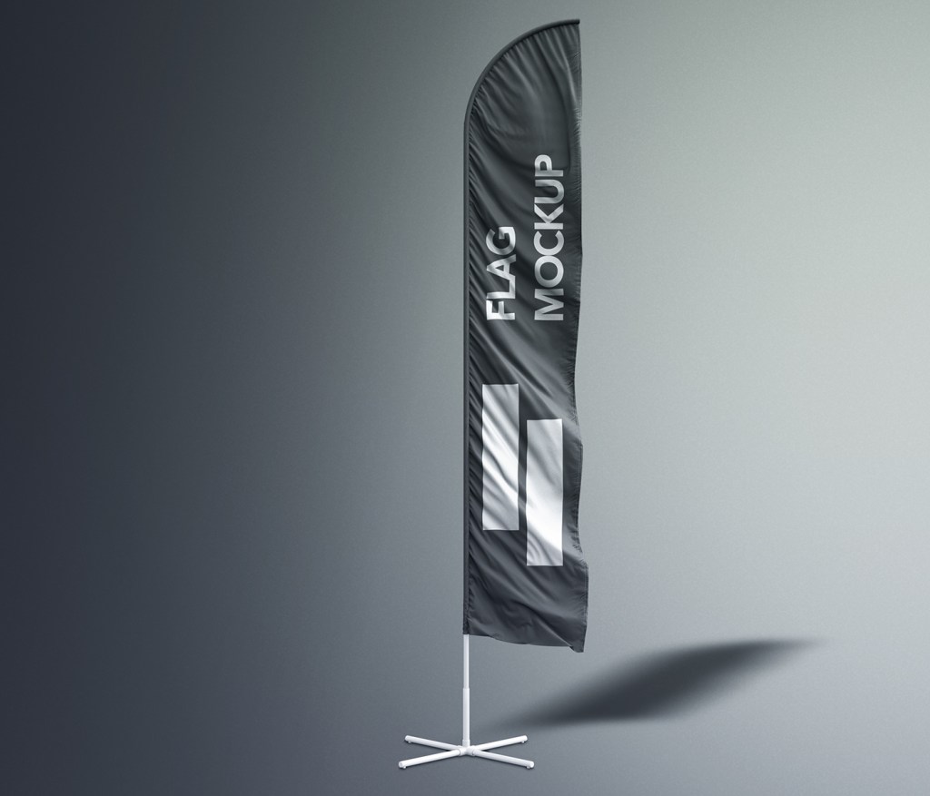 32+ Download Beach Flag Mockup Free&nbsp;Psd