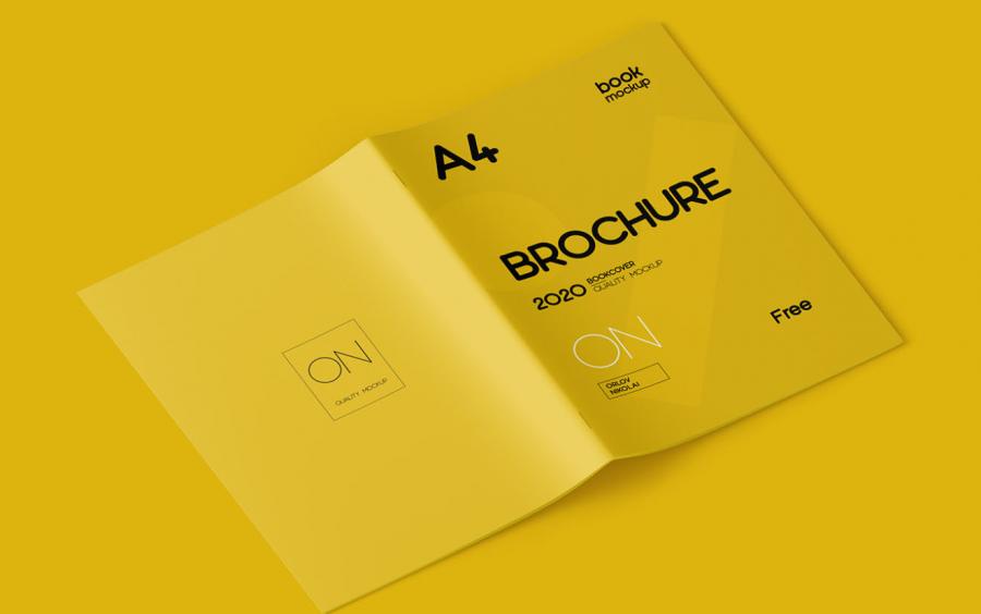 50+ Download Brochure Mockup Psd&nbsp;Free