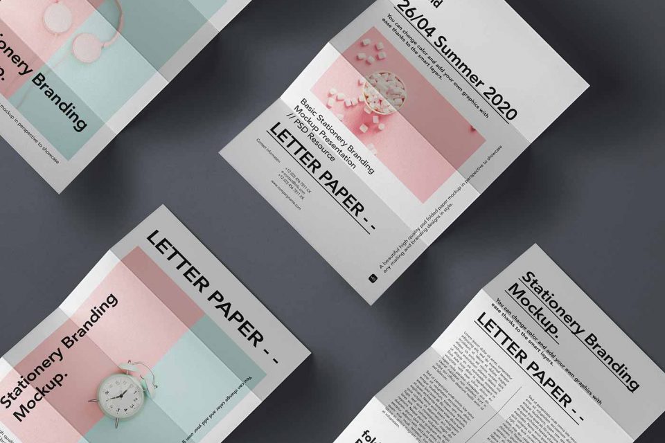 36+ Download Paper Mockup Free&nbsp;Psd