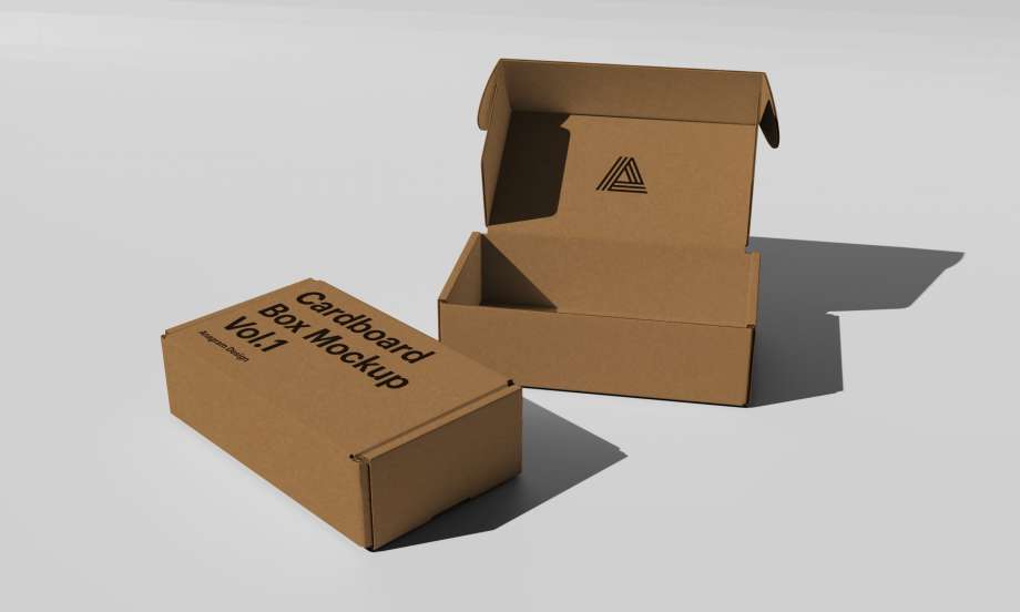 18+ Download Carton Box Free Mockup&nbsp;Psd
