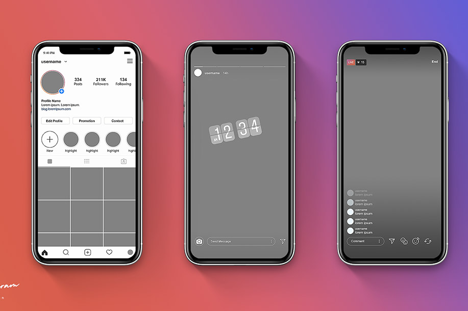 16+ Download Mockup Stories Instagram&nbsp;Psd