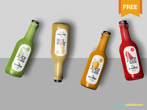 11+ Download Little Bottle Mockup&nbsp;Psd