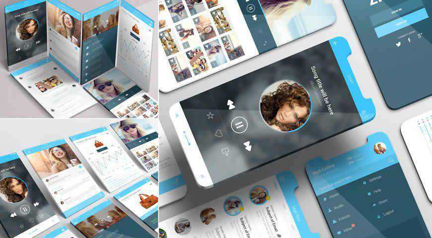 23+ Download Free Mobile App Mockup&nbsp;Psd