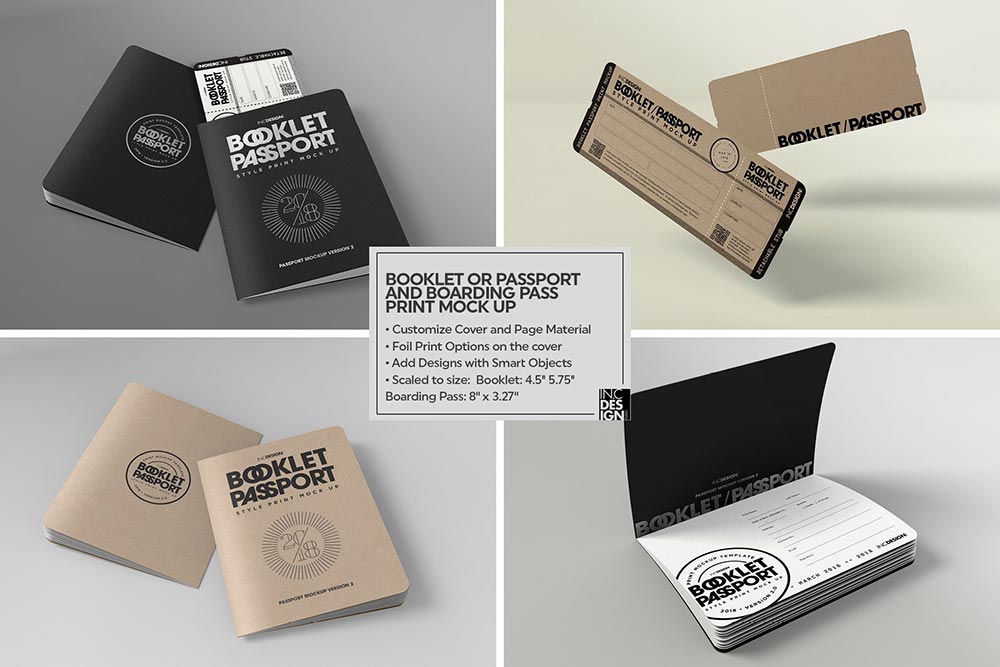 30+ Download Passport Mockup Free&nbsp;Psd