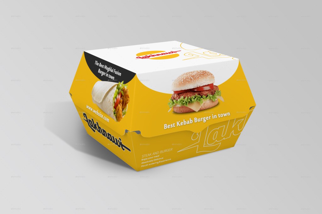 26+ Download Burger Box Mockup Free&nbsp;Psd