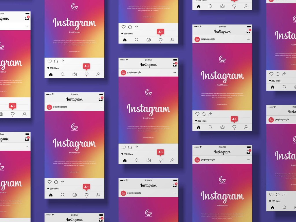 22+ Download Instagram Post Mockup&nbsp;Psd